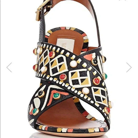 Valentino Tribal hand painted heels - Picture 5 of 5